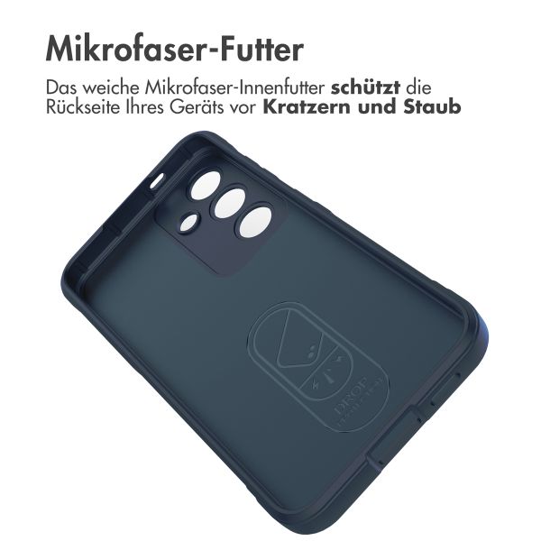 imoshion EasyGrip Back Cover für das Samsung Galaxy S24 - Dunkelblau