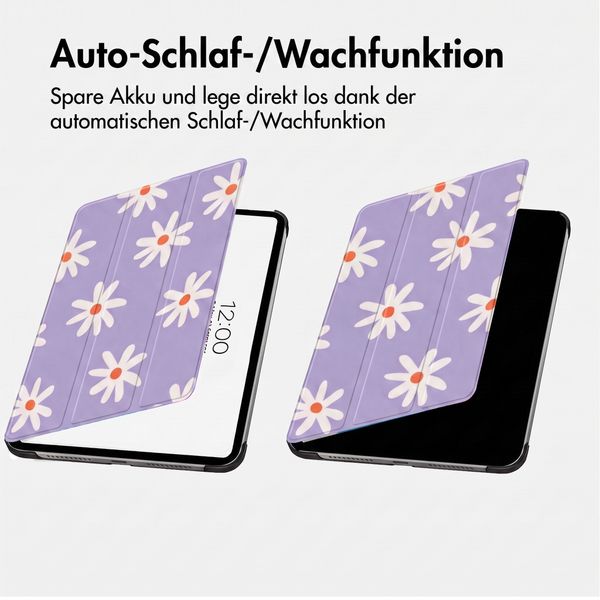 imoshion Design Trifold Klaphülle Samsung Galaxy Tab S11 - Flowers Distance