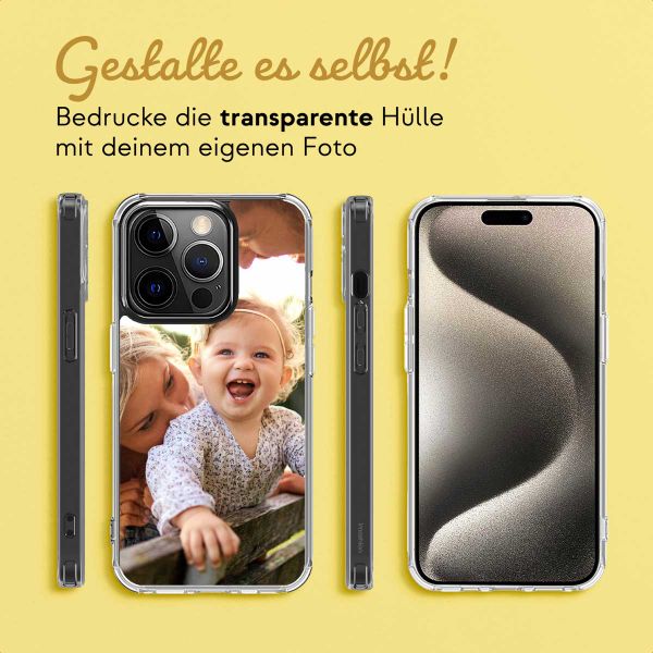 Gestalte deine eigene MagSafe Clear Case Apple iPhone 15 Pro Max - Transparent