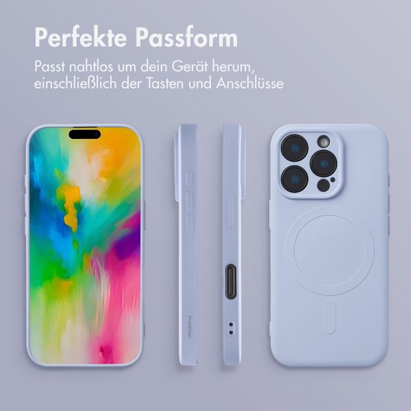 imoshion Color Back Cover mit MagSafe für das Apple iPhone 16 Pro - Lila