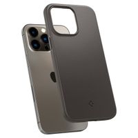 Spigen Thin Fit™ Hardcase für das Apple iPhone 14 Pro Max - Grau