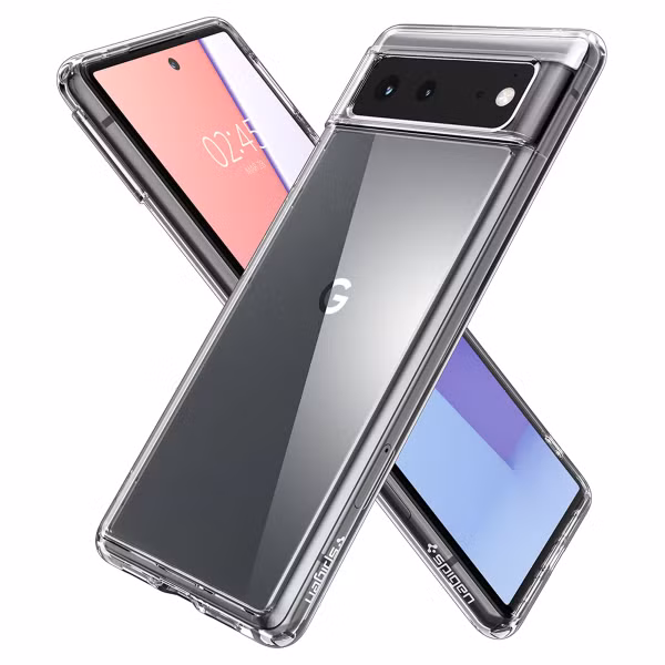 Spigen Ultra Hybrid™ Case für das Google Pixel 6 - Transparent