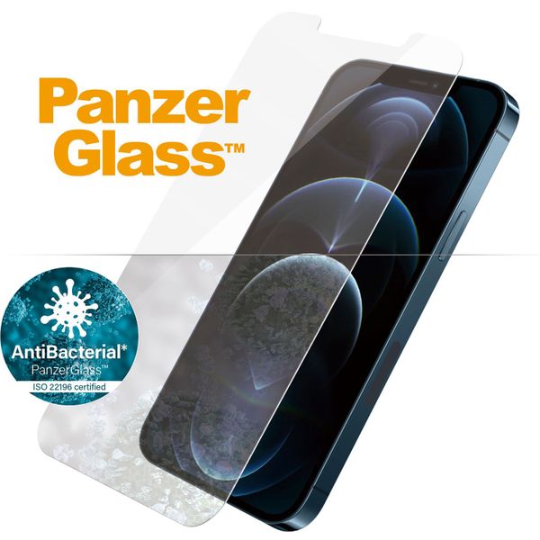 PanzerGlass Antibakterieller Screen Protector für das Apple iPhone 12 Pro Max
