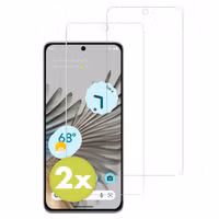 Accezz Displayschutz 2er-pack aus gehärtetem Glas Google Pixel 8