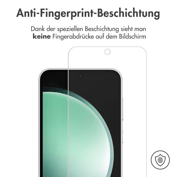 imoshion Bildschirmschutzfolie Gehärtetes Glas Samsung Galaxy S24 FE / A36 / A56