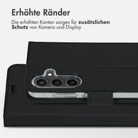 Accezz Wallet TPU Klapphülle Samsung Galaxy S24 - Schwarz
