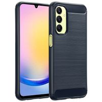 imoshion Brushed Back Cover für das Samsung Galaxy A25 (5G) - Dunkelblau