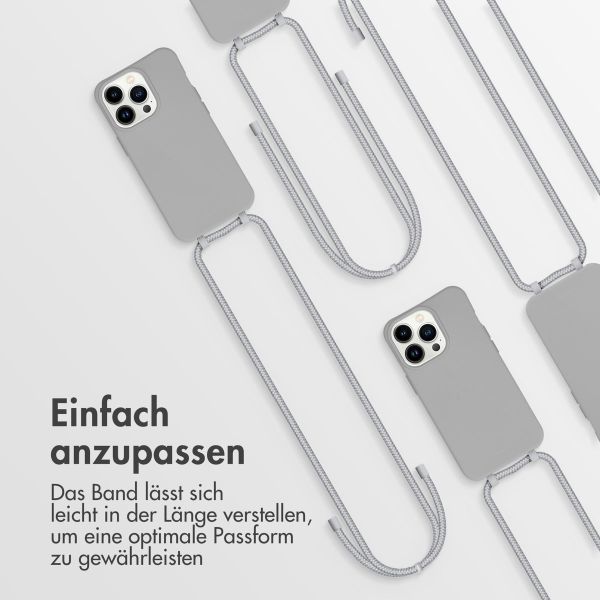 imoshion Color Backcover mit abtrennbarem Band für das iPhone 13 Pro - Grau