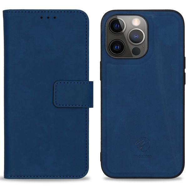 imoshion Entfernbare 2-1 Luxus Klapphülle Apple iPhone 13 Pro - Blau