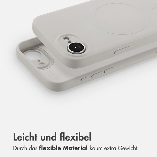 imoshion Color Back Cover mit MagSafe Apple iPhone 16e - Beige