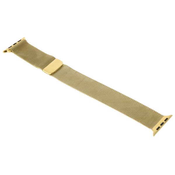 imoshion Magnetisches Milanaise Armband für Apple Watch | 44/45/46/49 mm - Gold
