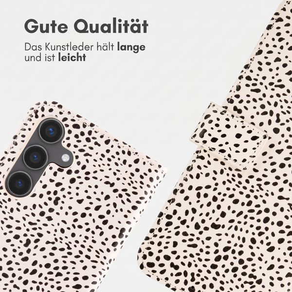 imoshion Design Klapphülle Samsung Galaxy S24 - Desert Dots