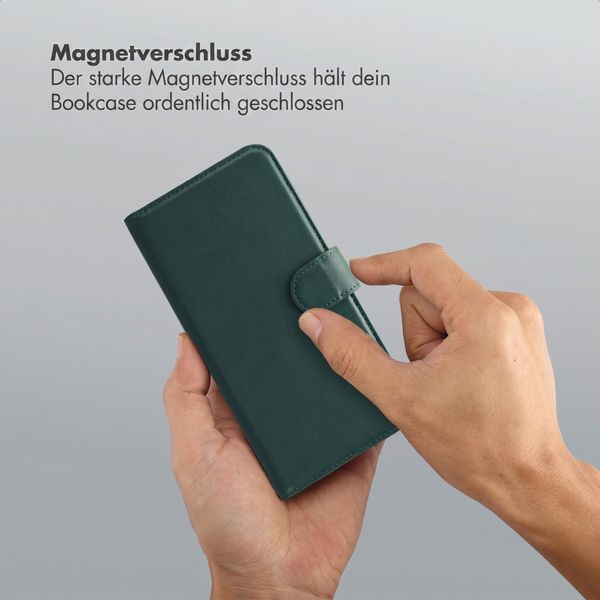 Selencia Olyn Abnehmbare Bookcase mit MagSafe Samsung Galaxy A57 (5G) - Grün