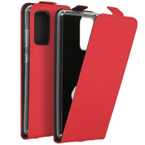 Accezz Flip Case für das Samsung Galaxy A72 - Rot