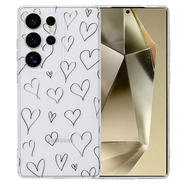 imoshion Design Hülle Samsung Galaxy S25 Ultra - Hearts