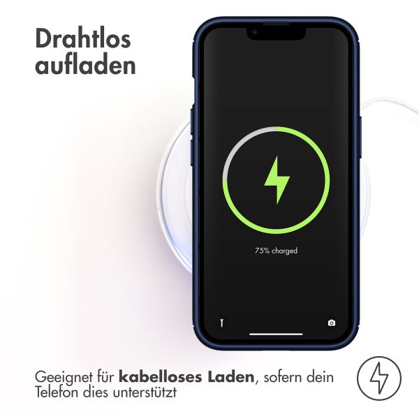 imoshion Carbon-Hülle für das iPhone 13 Pro Max - Blau