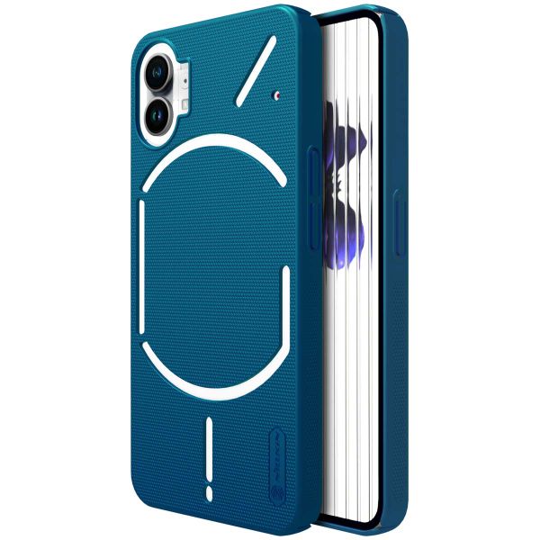 Nillkin Super Frosted Shield Case für das Nothing Phone (1) - Blau