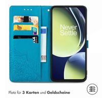 imoshion Mandala Klapphülle für das OnePlus Nord CE 3 / CE 3 Lite - Türkis