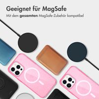 imoshion Sparkle Back Cover mit MagSafe für das iPhone 15 Pro Max - Rosa