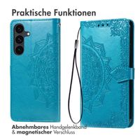 imoshion Mandala Klapphülle Samsung Galaxy S25 FE - Türkis