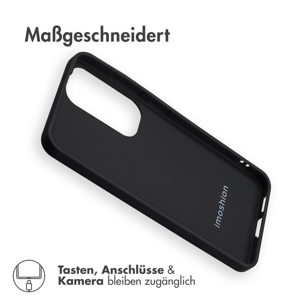 imoshion Color TPU Hülle für das Samsung Galaxy S25 Plus - Schwarz