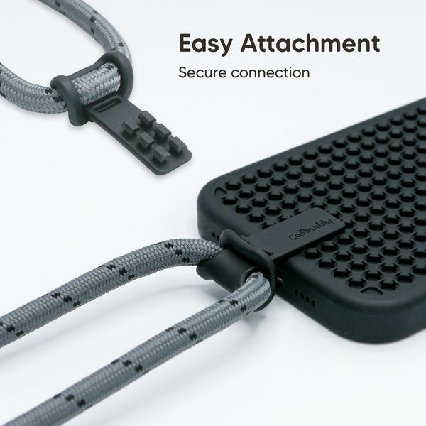 Callbuddy Lanyard - Cross Body Handyband - Shadow Gray