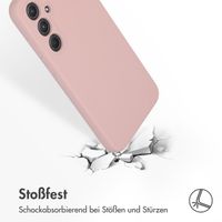 Accezz Liquid Silikoncase Samsung Galaxy A55 - Rosa