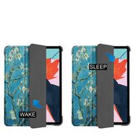 imoshion Design Trifold Klaphülle Apple iPad Air 11 Zoll (2025) M3 / (2024) M2 / Air 5 (2022) / Air 4 (2020) - Green Plant