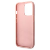 Guess Glitter Flakes Back Cover Apple iPhone 14 Pro - Rosa