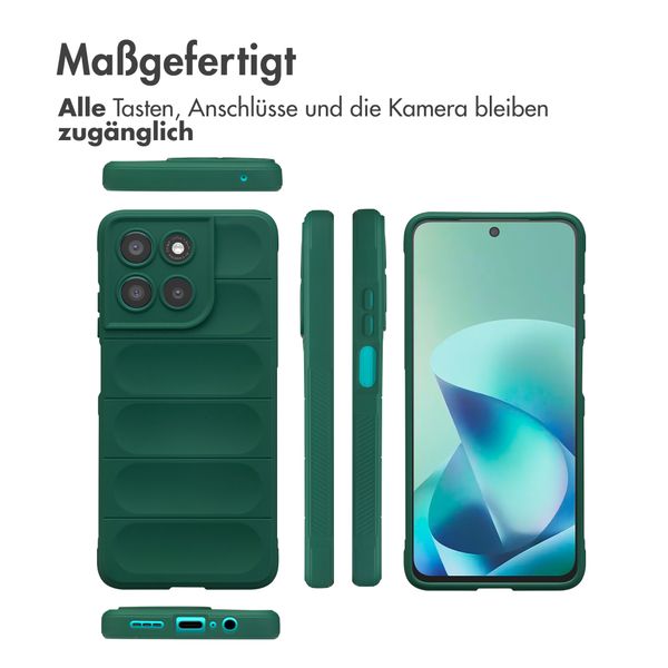 imoshion EasyGrip Backcover Motorola Moto G57 Power - Dunkelgrün