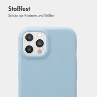 imoshion Texture Backcover iPhone 12 / 12 Pro - Hellblau