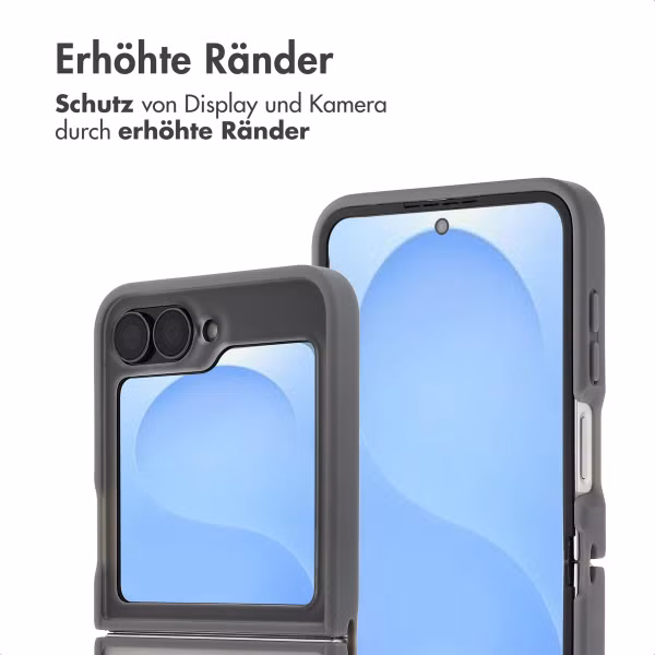 imoshion Color Guard Back Cover mit MagSafe Samsung Galaxy Z Flip 7 FE - Grau