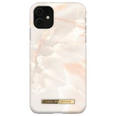 iDeal of Sweden Fashion Back Case Apple iPhone 11 - Rose Pearl Marble