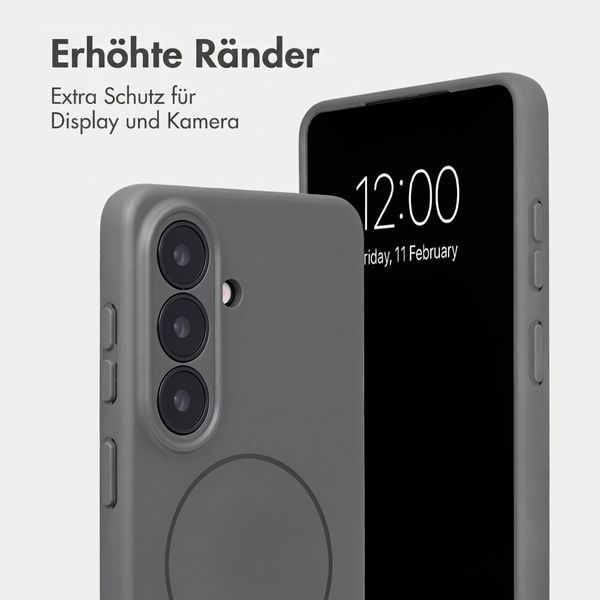 Accezz Grip Backcover mit MagSafe Samsung Galaxy S26 - Grau