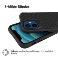 imoshion Rugged Hybrid Carbon Case Apple iPhone 12 Mini - Schwarz
