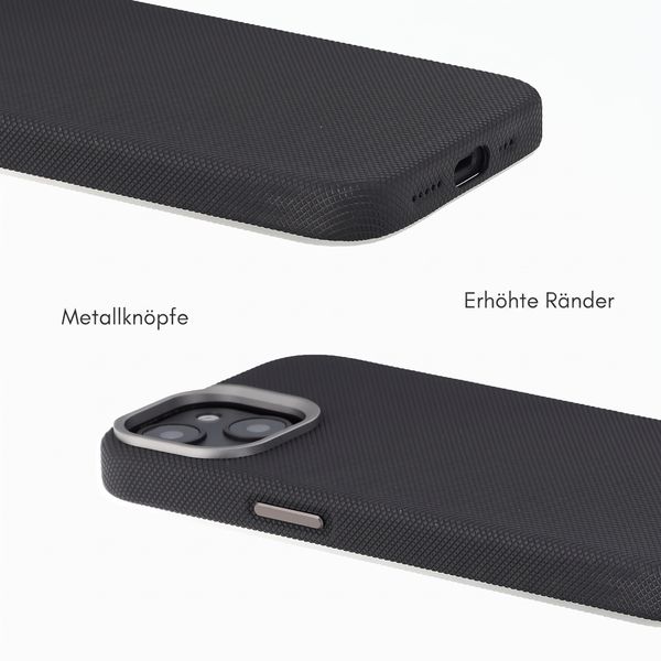 Accezz Mesh Backcover mit MagSafe Apple iPhone 14 / 13 - Schwarz