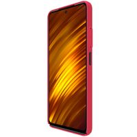 Nillkin Super Frosted Shield Case für das Xiaomi Poco M4 Pro 5G - Rot