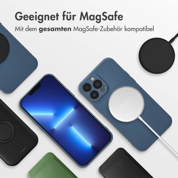 imoshion Color Back Cover mit MagSafe Apple iPhone 13 Pro Max - Dunkelblau