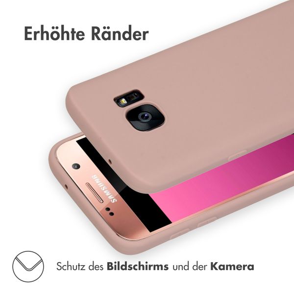 imoshion Color TPU Hülle für das Samsung Galaxy S7 - Dusty Pink