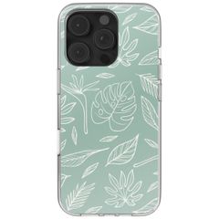 imoshion Design Hülle Apple iPhone 16 Pro - Leaves Line-Art