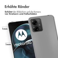 Accezz TPU Clear Cover für das Motorola Moto G14 - Transparent 