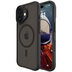 imoshion Rugged Hybrid Carbon Case mit MagSafe für das iPhone 16 Plus - Schwarz