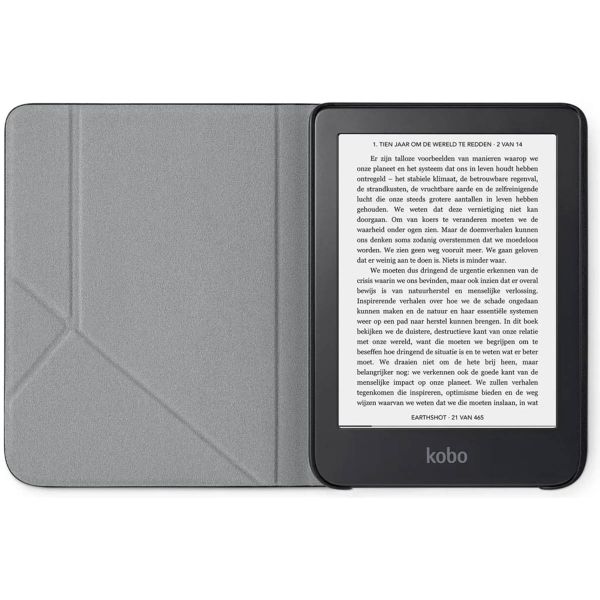 Kobo SleepCover Klapphülle für das Kobo Clara 2E / Tolino Shine 4 - Rot