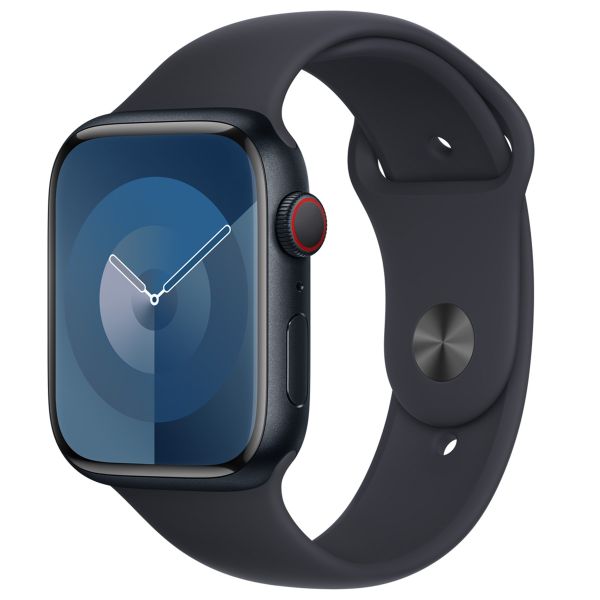 Apple Sport Band für die Apple Watch Series 1 bis 10 / SE / Ultra (2) (44/45/46/49 mm) - Größe XL - Midnight