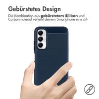 imoshion Brushed Back Cover Samsung Galaxy A05s - Dunkelblau