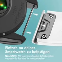 imoshion QuickFit® Silikonarmband -   Garmin 26 mm Anschluss - Weiß