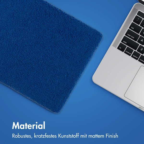 imoshion Teddy Hard Cover für das MacBook Pro 14 Zoll (2021 / 2023 M3 chip / 2024 M4 chip) - A2442 / A2779 / A2918 / A3112 / A3185 / A3401 - Cobalt Blue