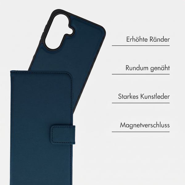 imoshion Herausnehmbare 2-in-1 Luxus-Bookcase Samsung Galaxy A27 (5G) - Blau