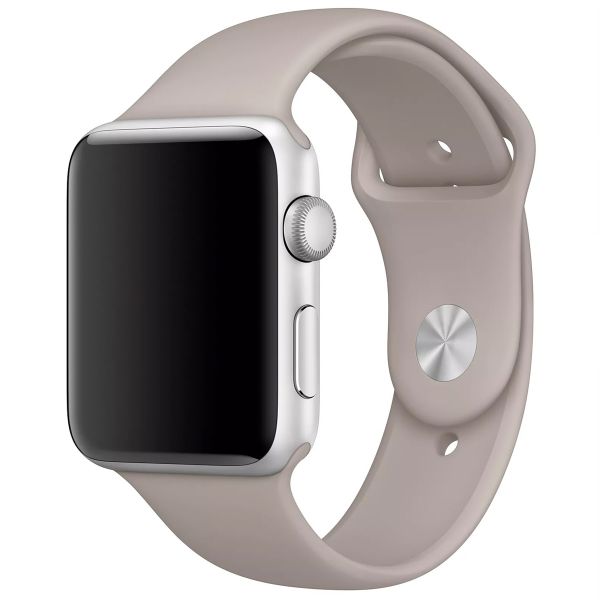 Apple Sport Band für Apple Watch Series 1-10 / SE / Ultra (2) - 42/44/45/46/49 mm - Pebble