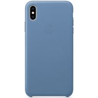 Apple Leder-Case Cornflower für das iPhone Xs Max